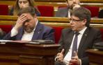 Puigdemont no confirma ni desmiente la reunión con Rajoy
