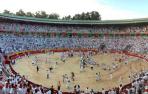 La plaza de toros, tras la s&eacute;ptima corrida