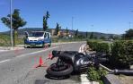Un motorista fallece al salirse de la vía en Landaben