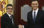 Patxi López y Pedro Sánchez