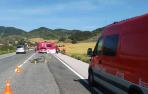 Muere un ciclista atropellado en Erice de Iza