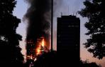 Incendio de la Torre Grenfell, en Londres.