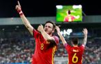 Saúl lidera el recital de la Sub-21
