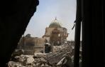 Tropas iraquíes toman las ruinas de la mezquita dinamitada por Estado Islámico
