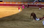 Un corneado en Tudela en el concurso de recortadores
