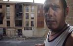 Vecino de enfrente del edificio de Puente la Reina que explotó