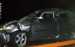 Un conductor da positivo en drogas tras un accidente en Ekai con tres heridos leves