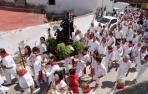 Procesión en las fiestas de Monteagudo
