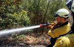 Sofocado un incendio forestal declarado este jueves en una rastrojera en Sansol