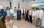Barkos y el patronato de la Fundación Caja Navarra, con voluntad de colaborar