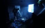 Un incendio en una vivienda de Mendillorri quema una habitación entera