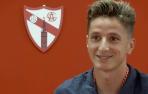 Miguel Olavide, ayer en Sevilla.