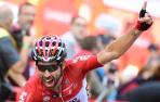 De Gendt gana en Gijón y Contador vuelve a intentarlo sin premio