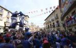 Gigantes y 'castellers' en fiestas de Olite