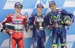 Maverick Viñales suma su quinta mejor clasificación del año, Rossi tercero