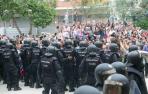 Seis jueces investigan la actuación de los Mossos por no impedir la votación