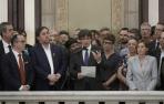 La Fiscalía se querellará por rebelión contra Puigdemont, Junqueras y Forcadell
