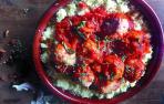 Receta de albóndigas de pavo con tomate y sobre cuscús