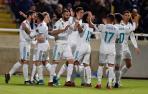 El Real Madrid recupera la pegada para sellar su pase a octavos