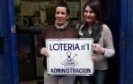 Una administración de lotería encuentra en un bar sus placas históricas robadas en 1997
