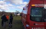 Rescate y traslado de un menor desde Urbasa