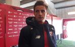 El momento de Miguel Olavide ante Osasuna