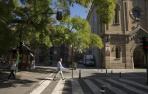 La aventura de llegar a casa para los vecinos del Casco Antiguo de Pamplona