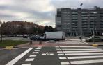 Invasiones que impiden la movilidad en Pamplona