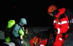 Rescatado un peregrino canadiense de 62 años en el alto de Ibañeta