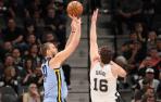 Marc Gasol no evita la decimocuarta derrota seguida de Memphis ante un discreto Pau