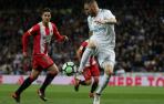 Benzema renace y Cristiano golpea en el partido del Real Madrid contra el Girona