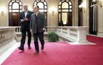 JxCat, ERC y la CUP negocian celebrar este jueves la investidura de Turull