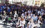 Más de 150 personas 'rompen la hora' a golpe de tambor y bombo en Tudela