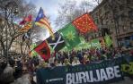 Miles celebran en Pamplona el Aberri Eguna reclamando "un proceso soberanista"