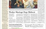 El Ángel de Tudela 'vuela' hasta la portada del Wall Street Journal