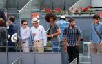 Jugadores de Osasuna en el Mutua Madrid Open