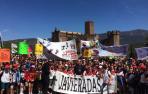 1.400 alumnos acudieron  a la Javierada escolar