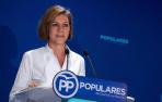 Cospedal dice a Sánchez que apoyarse en los separatistas le convierte en "enemigo" del Estado
