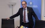 Torra abandona un acto en EE UU tras negar Morenés que haya presos políticos