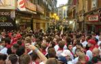 Fotos del segundo encierro de San Fermín 2018
