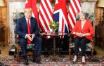 Trump dice que la relación con el Reino Unido es "muy, muy fuerte"