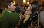 San Miguel de Aralar acogió este domingo a una treintena de niños