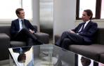 Casado y Aznar hablan de Cataluña y los "retos y desafíos" que afronta España