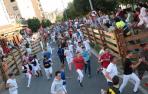 Último encierro de las fiestas de Tudela