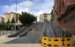 Las rampas mecánicas de Azpilagaña, de nuevo averiadas