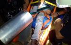 Rescatados siete senderistas franceses, uno de ellos herido en una pierna