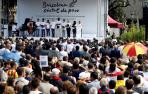 Homenaje a las víctimas de los atentados de Barcelona y Cambrils