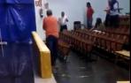 Una tromba de agua obliga a suspender el festival de este lunes en San Mateo