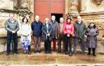 Visita de parlamentarios forales a las obras de San Gregorio de Sorlada