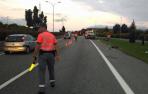 Fallece un motorista en la PA-30 en Tajonar